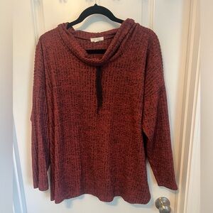 Cowl neck sweater
